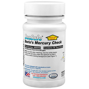 SenSafe® Mercury (Boris's) Bottle of 50 tests | 480049