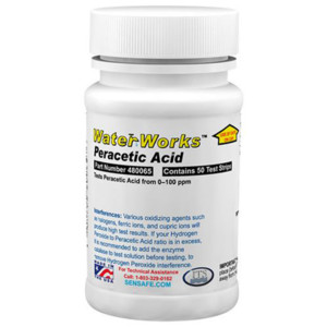 WaterWorks™ Peracetic Acid Bottle of 50 tests | 480065