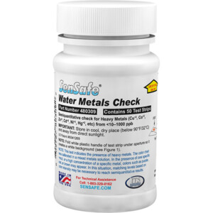 SenSafe® Water Metals Check - Bottle of 50 tests | ITS-480309