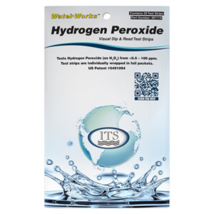 WaterWorks™ Hydrogen Peroxide (H2O2) - 30 Foil packed tests | ITS-481114