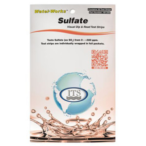 WaterWorks™ Sulfate 30 Test Strips - 30 Foil packed tests | 481200