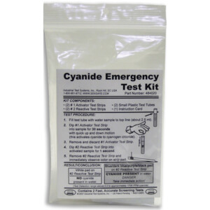 Cyanide Emergency Test Kit - 2 tests | ITS-484020