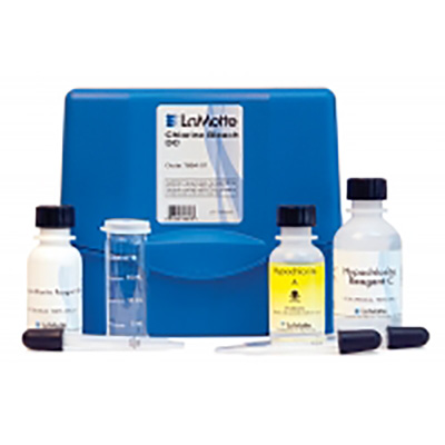 Chlorine Bleach Test Kit, Drop Count 1 drop = 0.005% or 50ppm | LaMotte 7894-01